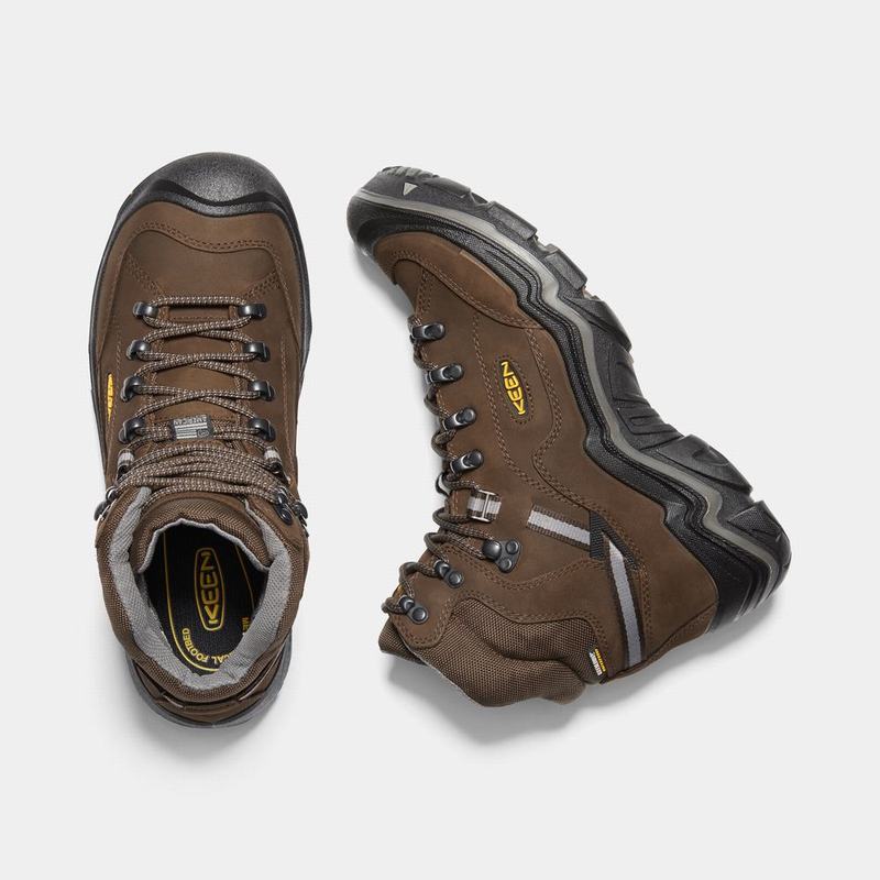 Keen Durand II Mid Waterproof - Erkek Trekking Bot - Kahverengi - Türkiye (290751QMJ)